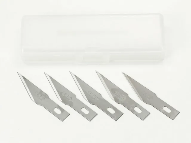 Tamiya 74099 Straight Blade (5pcs)For 74098 Modelers Knife Pro Model Craft Tools