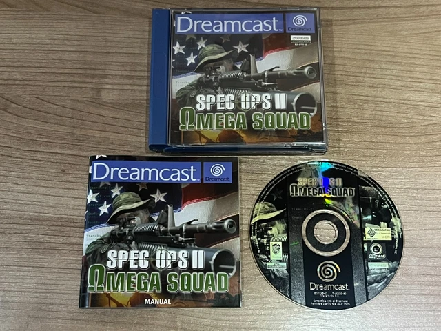 SEGA DREAMCAST GAME - SPEC OPS II OMEGA SQUAD - Complete Retro Rare ...
