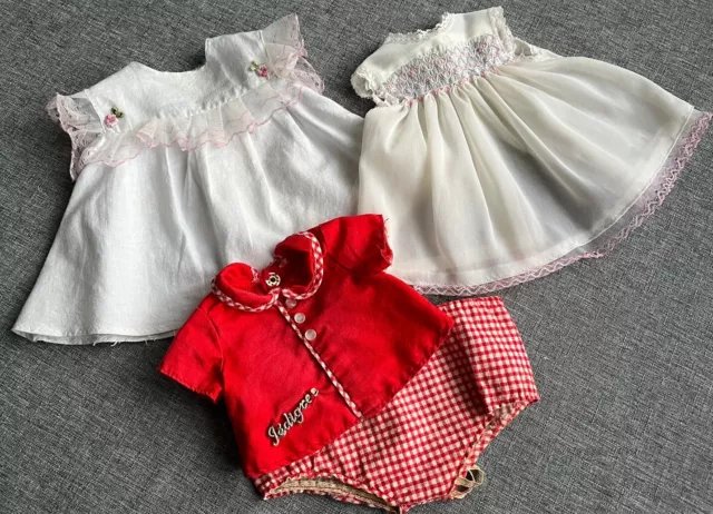 Vintage dolls Clothes Bundle Original Pedigree First Love Palitoy Tiny Tears