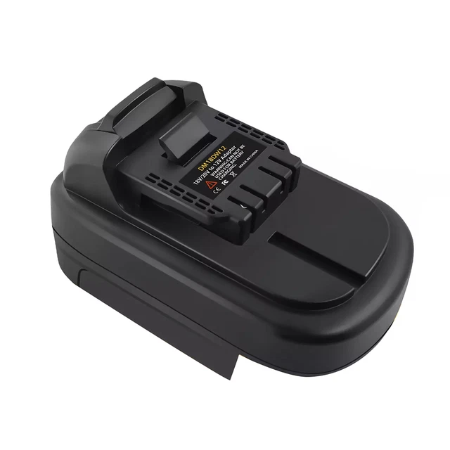 Adapter For Milwaukee M18 Battery To Black & Decker 20V MAX Tools (Not For 18V Ni-CD)