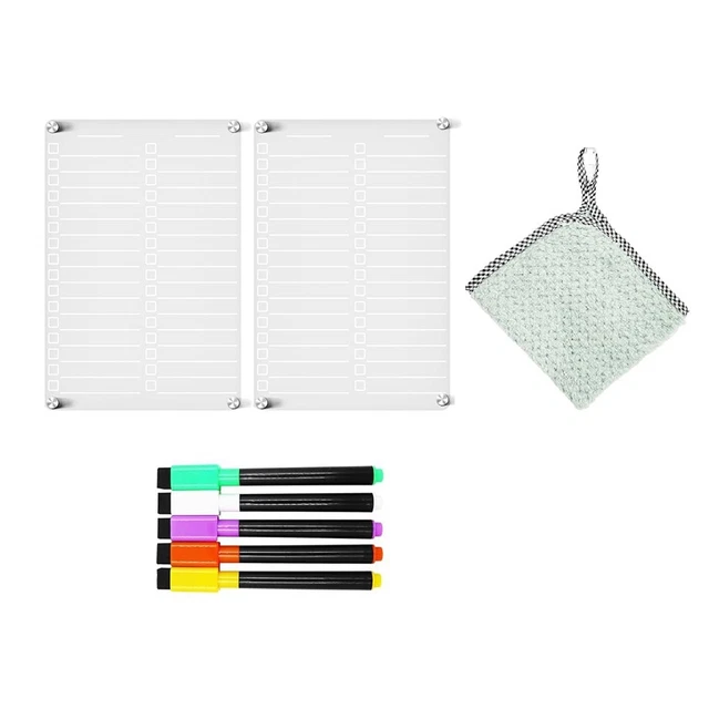 Tableau Magnétique Musical Effaçable à Sec Pour Frigo - Portable, 5 Portées, Idéal Pour étudiants Et Musiciens
