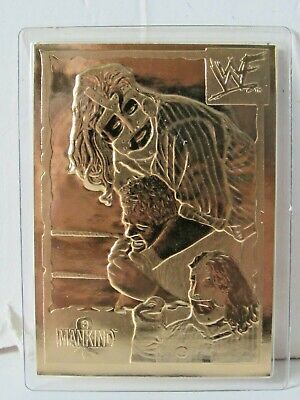 Eric Bischoff 2003 Danbury Mint WWE Wrestling 22Kt Gold Card # 75 