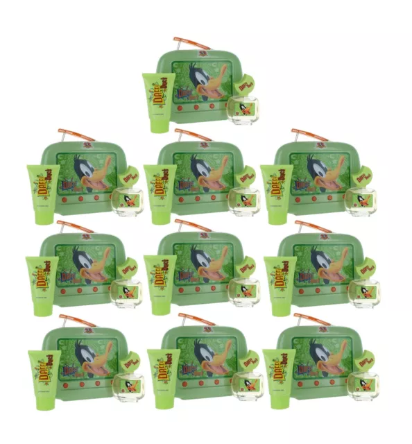 Daffy Duck by Looney Tunes for Kids ComboPk: GiftSet-LunchBox New in Box 10PK