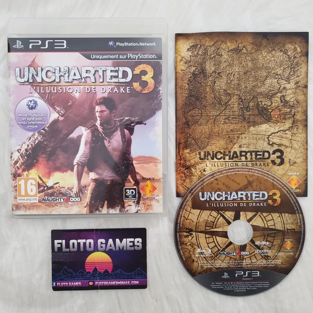 Jeu PS3 Uncharted 3 L'Illusion De Drake - Édition Spéciale VF - Bon état