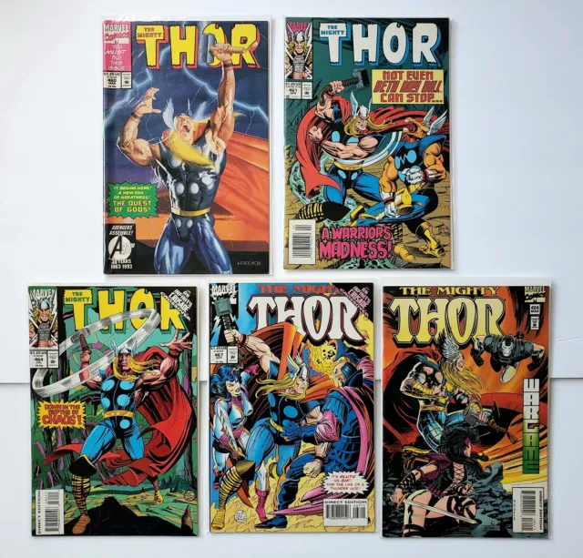 The Mighty THOR Issues #460-484 Misc Marvel Comic Book issues LOT Beta Ray Bill