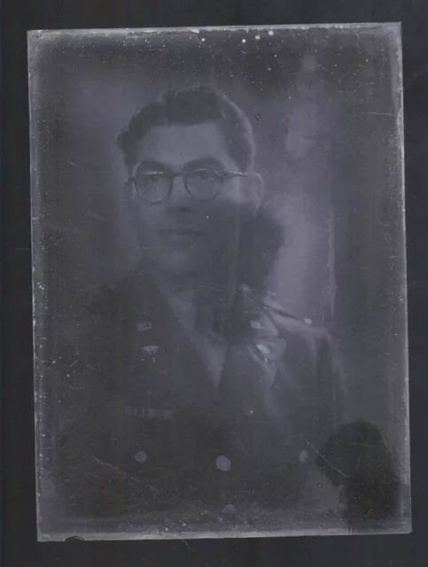 Glass Photo Plate - Military (Ref. 15)