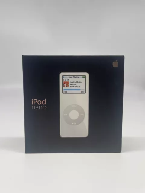 Apple iPod Nano 1 Generation A1137 4 GB Weiß in OVP - Sammlerzustand