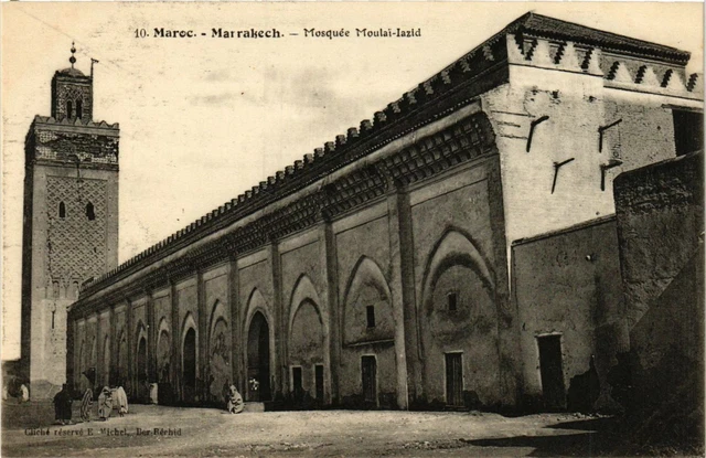 CPA AK Marrakech - Mosquee Moulai-Iazid MAROC (963613)