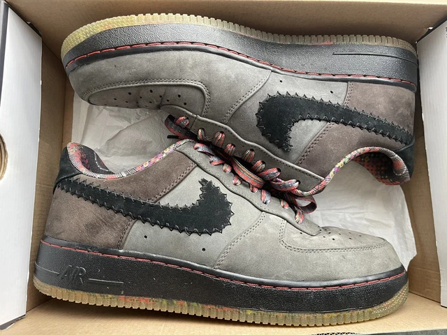 2012 NIKE AIR Force 1 Low BHM Midnight Fog AF1 453419 090 taille 9 5 us 43 EUR 230 00 PicClick FR