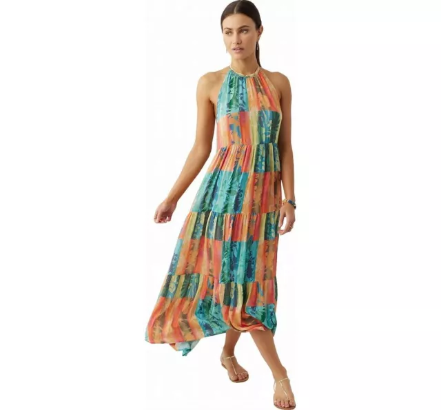 O'Neill Jennifer Dress Medium Casual or Beach Dress Halter 3