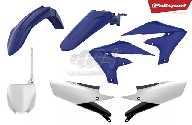 Polisport Set Plastique Complet Motocross MX Enduro Blanc Yamaha YZ 450 F