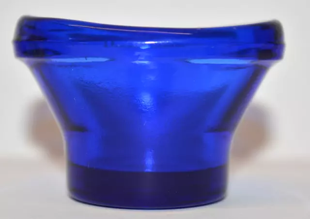 Vintage Cobalt Blue Glass Eye Bath "OPTREX SAFE-GUARDS SIGHT"