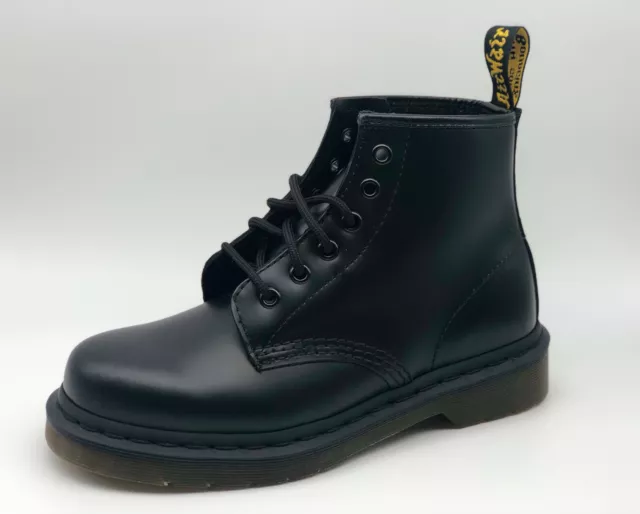 Anfibi Dr. Martens 101 Smooth leather black nero Boots originali SCONTO DA LIST