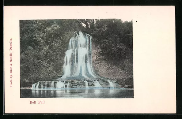 Neuseeland, Bell Fall, Ansichtskarte