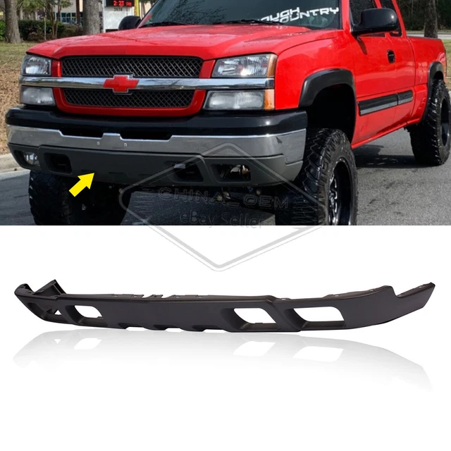Fit 2003-2007 Silverado Front Lower Bumper Valance Air Dam Deflector GM1092204