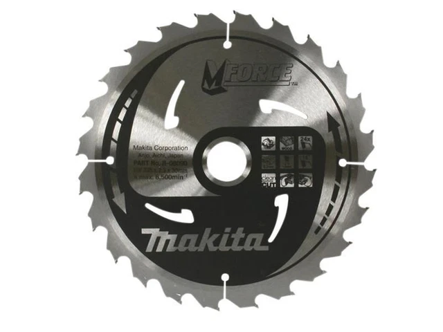 Makita - B-07901 MForce Portable Saw Blade 165 x 20mm x 16T