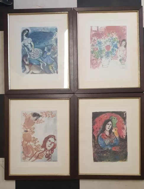 Marc Chagall Druckgrafiken sehr gut erhalten 1956