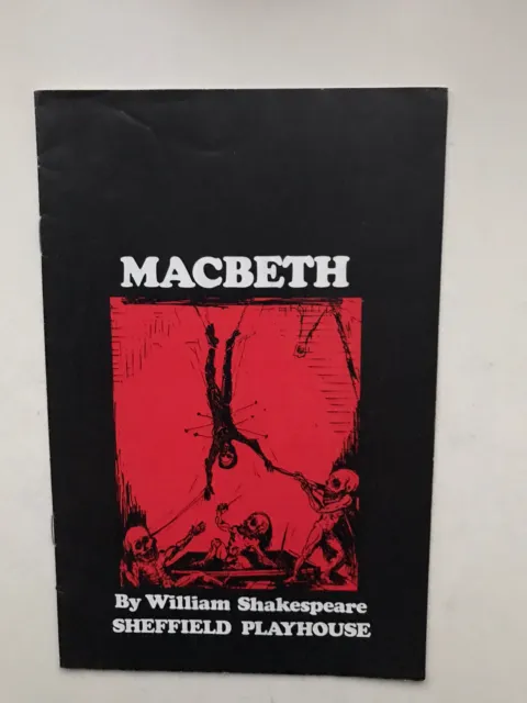 MACBETH By William Shakespeare Theatre Programme DUNCAN PRESTON NIGEL HAWTHORNE