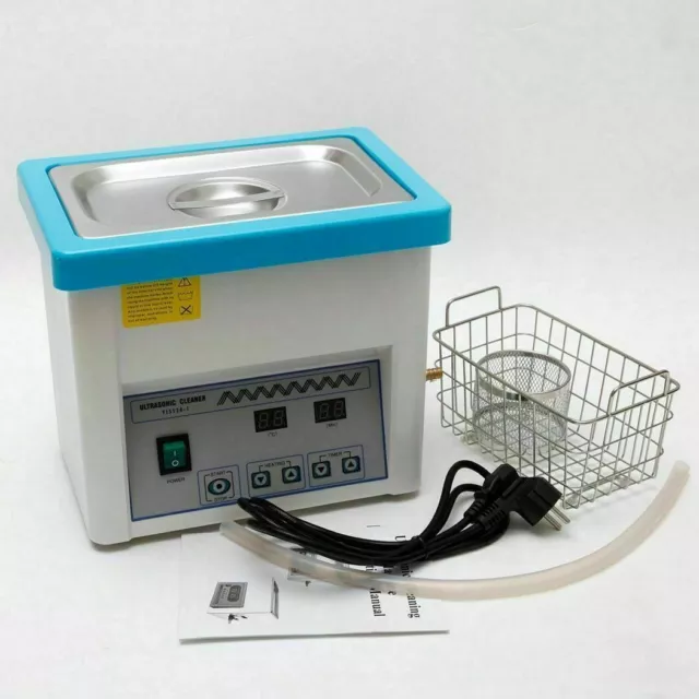 Dental 5 Litre Digital Ultrasonic Cleaner Handpiece Cleaning Equipment L!`NR