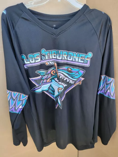 San Jose Sharks Los Tiburones 2018 Hispanic Heritage NHL Jersey Adult  Medium SGA
