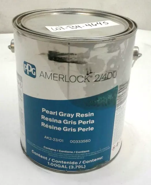 PPG Amerlock 2/400 AK2-23/01 Pearl Gray Resin Epoxy Component 00333560 1 Gallon