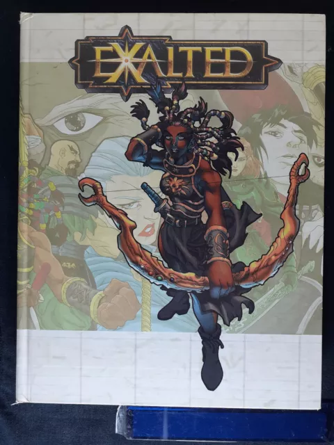 Exalted 1st edition White Wolf Hard Back Roleplaying Game Core Rules 2001