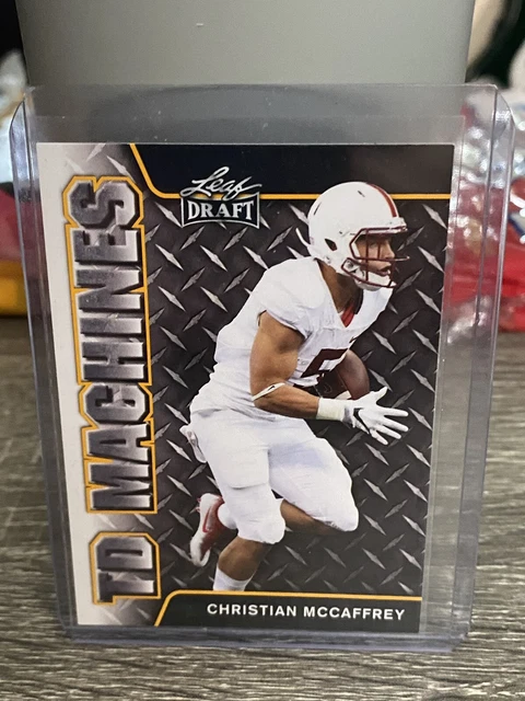 2017 Leaf Draft TD Machines #TD-02 Christian McCaffrey