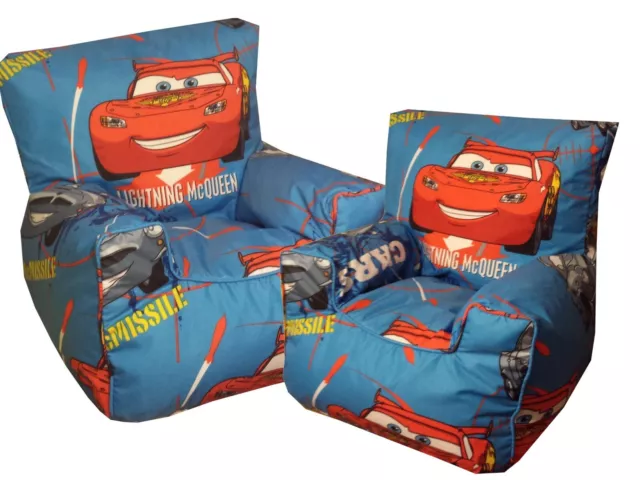 Disney Cars Character Bean Bag Chair (Kids Childrens Toddler)