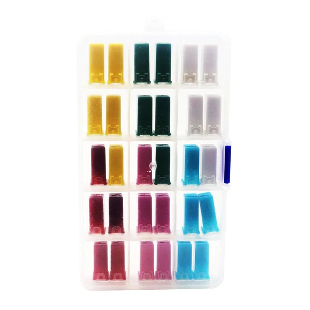 1 jeu de fusibles en forme de boîte JCASE 32V F2828-Z 20A 25A 30A 40A 50A 60A
