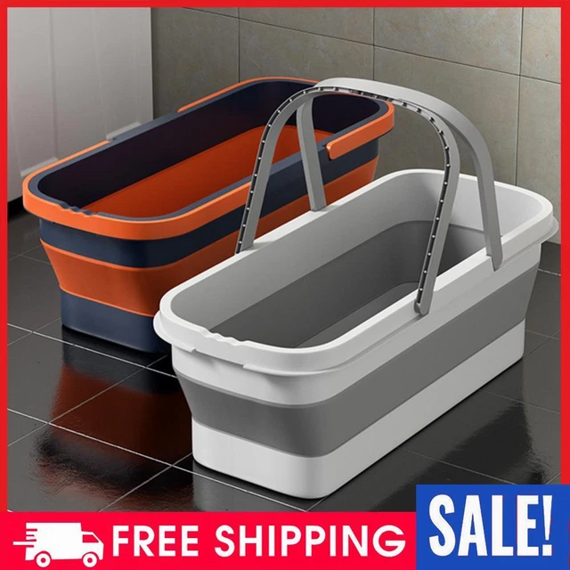Large Capacity Barrel Multifunctional Rectangle Mop Bucket for Outdoor Indoor