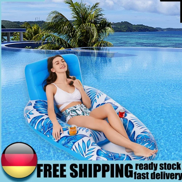 Swim Ring Portable Water Air Mattresses Multifunctional for Adults and Children