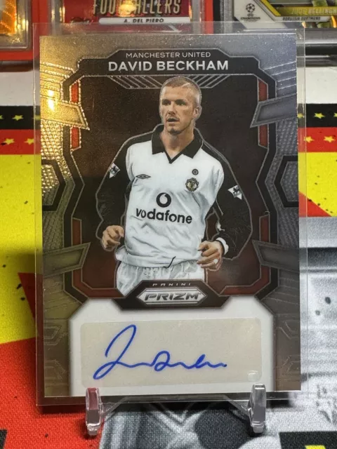 2023-24 PANINI PRIZM Premier League Autograph Auto #DBE David Beckham ...
