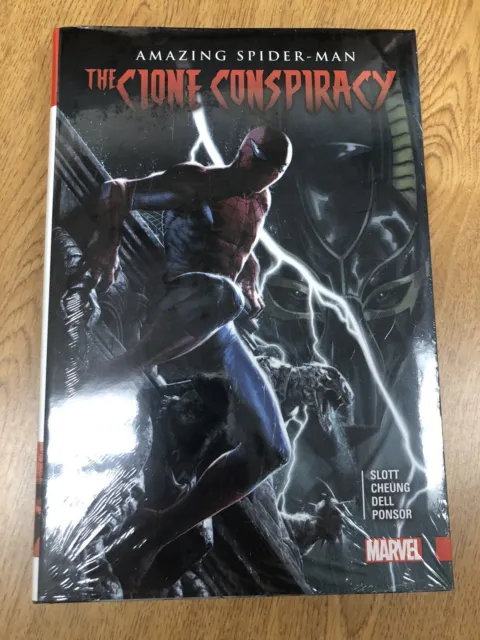 Amazing Spider-Man Clone Conspiracy Dan Slott Marvel HC Hardcover New Sealed