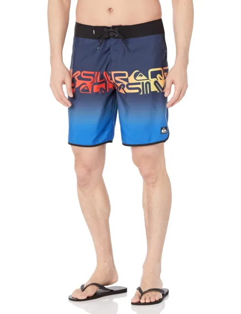 Quiksilver Mens Standard Everyday Scallop 19 Boardshort Swim Trunk, Insignia