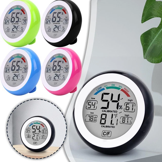 Orologio Temperatura Interno Esterno Display LCD Igrometro - Foto 10