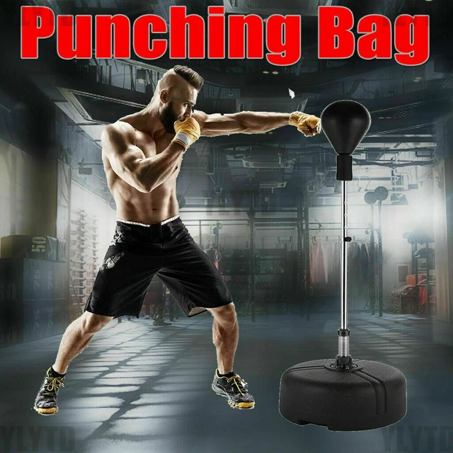 REFLEX BAG FREESTANDING Punching Boxing Ball Speed Training Cardio