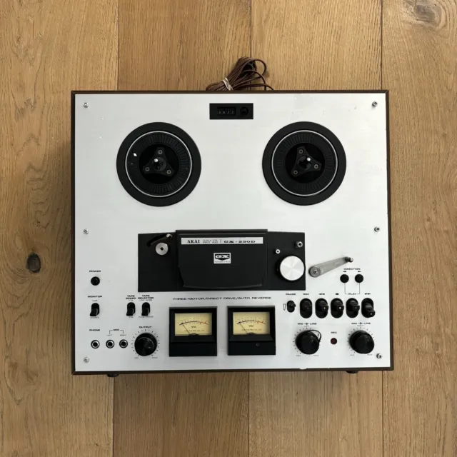 AKAI X-150D CROSS-FIELD Head Custom Deck Reel to Reel Stereo Tape Recorder  £94.08 - PicClick UK