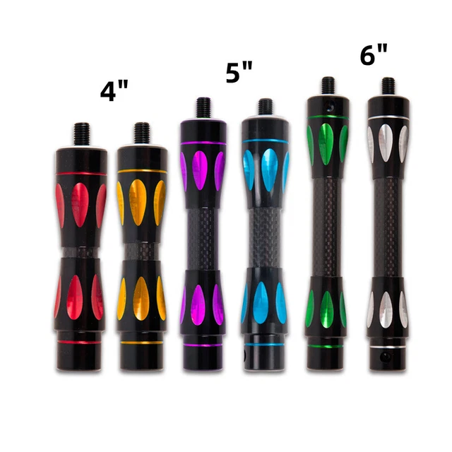 4" 5" 6" Compound Bow Stabilizer Carbon Balance Bar Extender Rod Shock Absorber