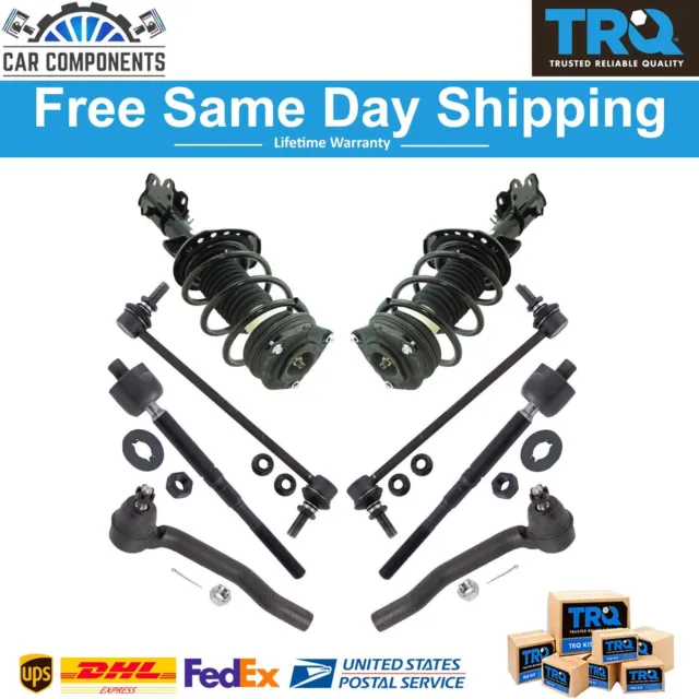 TRQ New Front Steering & Suspension Kit Fits For 2013-2019 Nissan Sentra