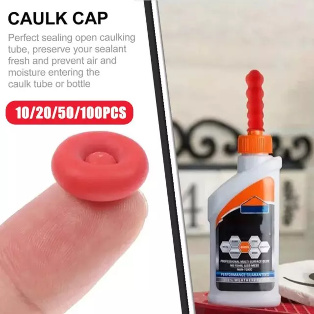 Caulk Cap Caulk Cappello di Risparmio Sigillante Risparmiatore Sigillatura Aperta Caulking W4Z3