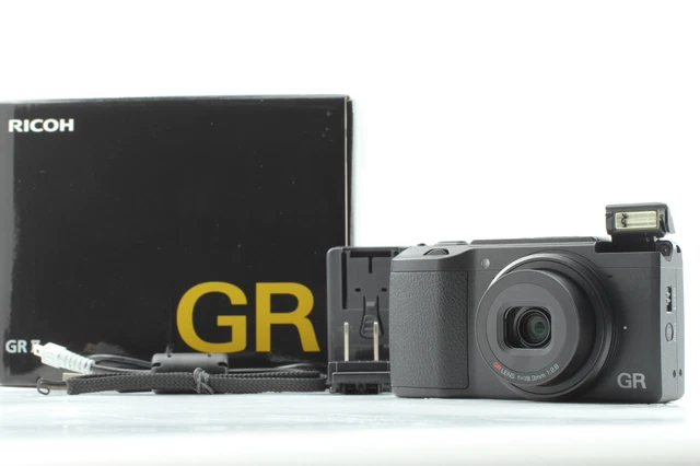 [Near MINT] Ricoh GR Digital II Black 16.2 MP Digtal Compact Camera From JAPAN