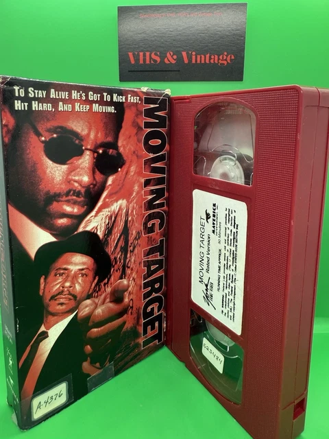 Target Vhs MOVING TARGET 1999 Vhs RARE Red Tape York (rated Version) £8.89 ...