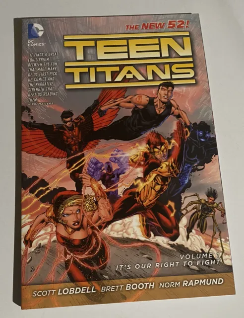 DC COMICS OOP THE NEW 52 TEEN TITANS Vol 1 IT'S OUR RIGHT TO FIGHT Collected TPB