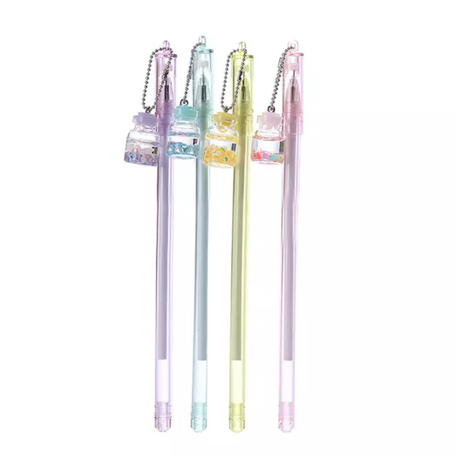 Bottle Pendant Pens Kawaii Stationery Cute Pens Novelty Cool Pen Student Gel  Pe