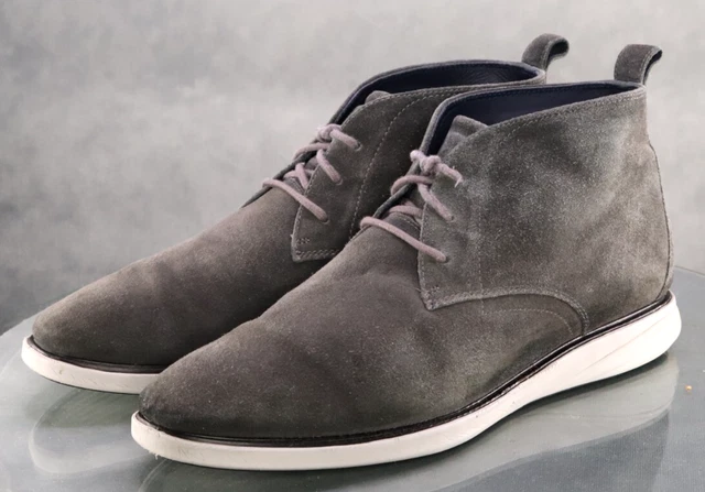 Cole Haan Grand Evolution $160 Men\'s Chukka Boots Size 13 Suede Gray C25580 Cole Haan Men main image 2