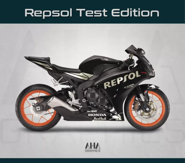 Honda CBR 1000RR Repsol Winter Test Kit Decals