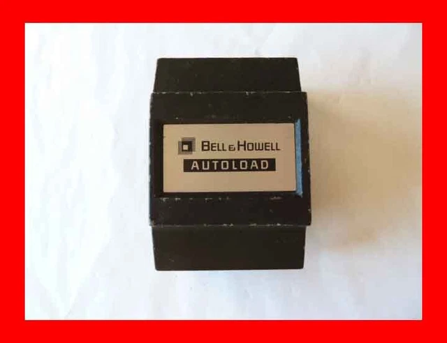 Carcasa cubierta de bombilla de carga automática Bell & Howell para proyector de películas doble 8 mm Super 8