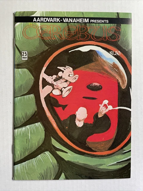 Cerebus #25 VF/NM 1981 Aardvark Vanaheim comic Dave Sim Low print run
