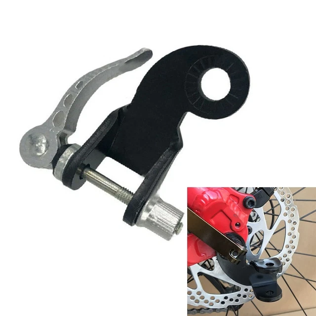 Attelage Remorque Vélo Universel - 2 Pièces, Acier Carbone, Charge 250 Kg, Pour Remorques Enfant, Animal, Courses