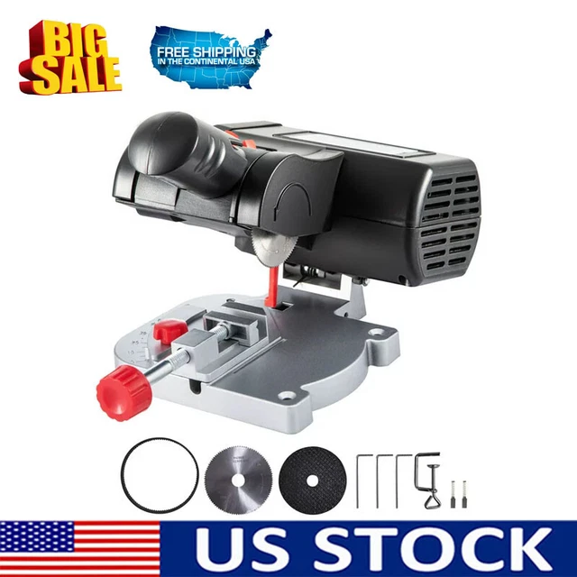 MINI MITER SAW Cutoff Chop Two 25/16" Blade of Steel/Resin Benchtop